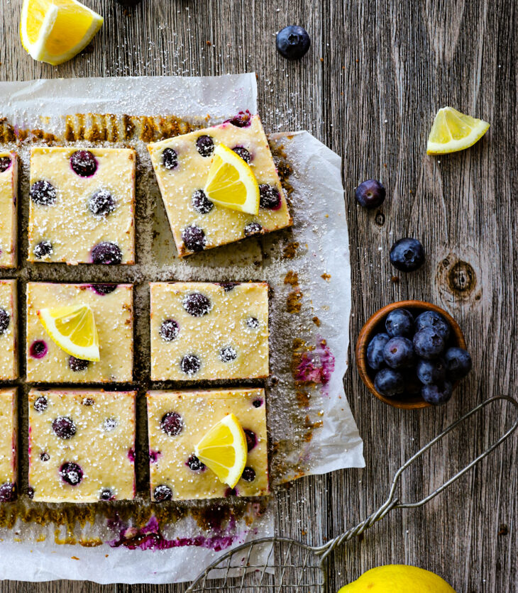 Lemon Blueberry Bars